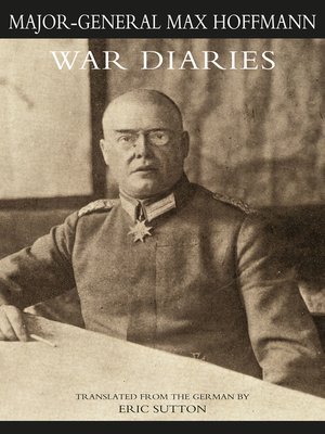 cover image of War Diaries and Other Papers, Volume 1